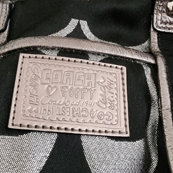 Coach Poppy Sateen Tote - Picture 10 of 12